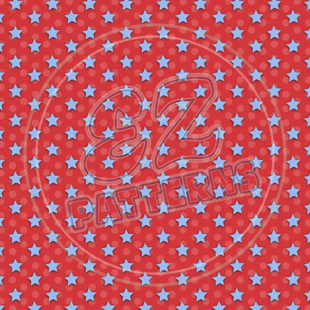 4Th Of July 006 Printed Pattern Vinyl