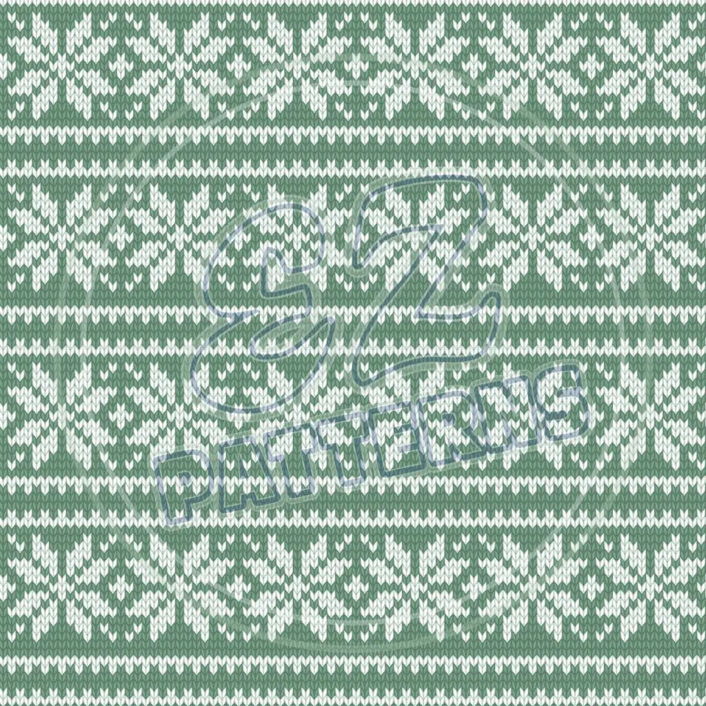 Alpine Knits 004 Printed Pattern Vinyl