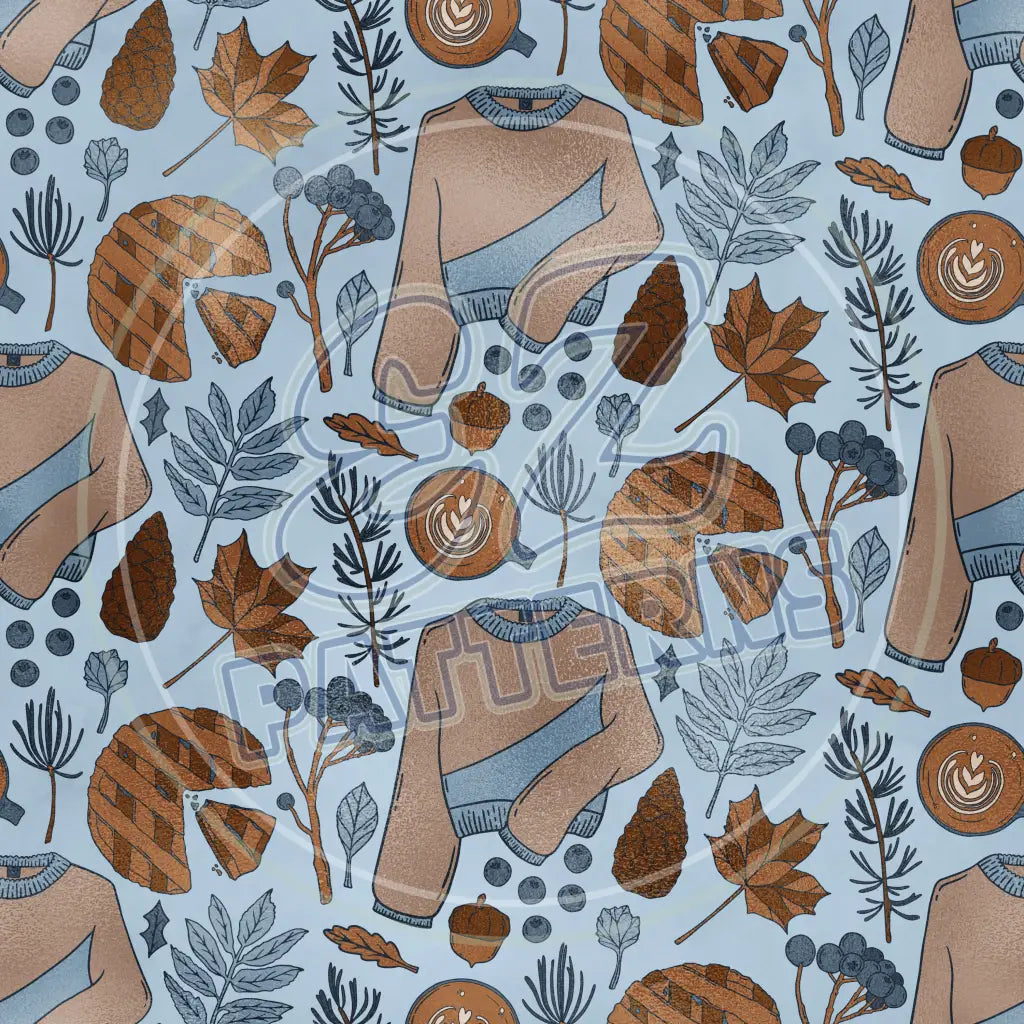 Autumn Night 009 Printed Pattern Vinyl