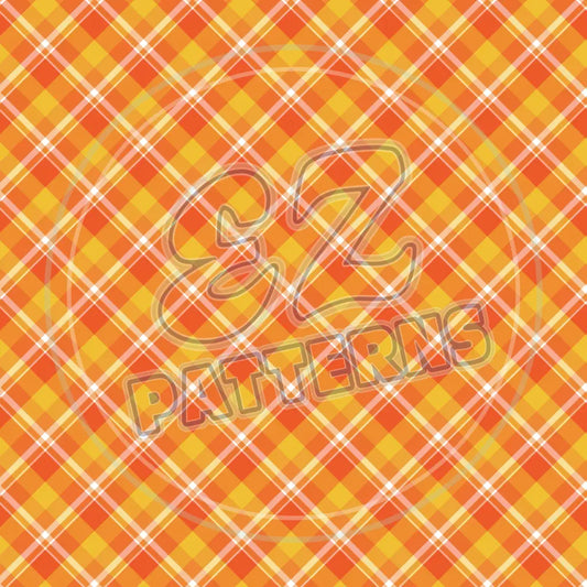 Autumn Orange 001 Printed Pattern Vinyl