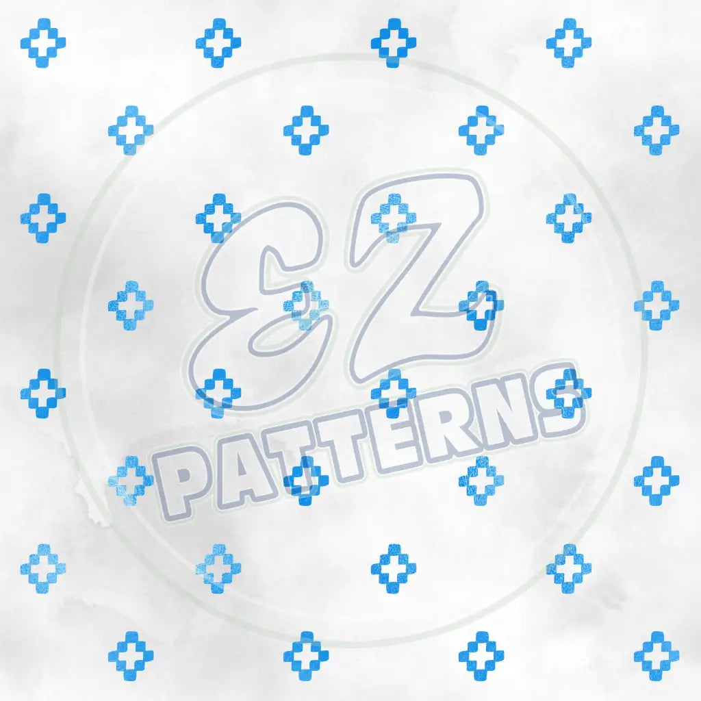 Baby Blue 004 Printed Pattern Vinyl