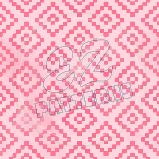 Baby Pink 002 Printed Pattern Vinyl