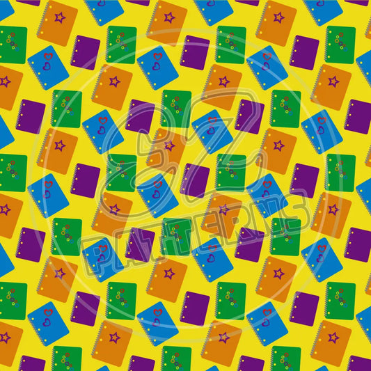 Back To School 006 Printed Pattern Vinyl