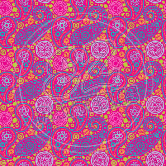 Bandana Paisley 016 Printed Pattern Vinyl