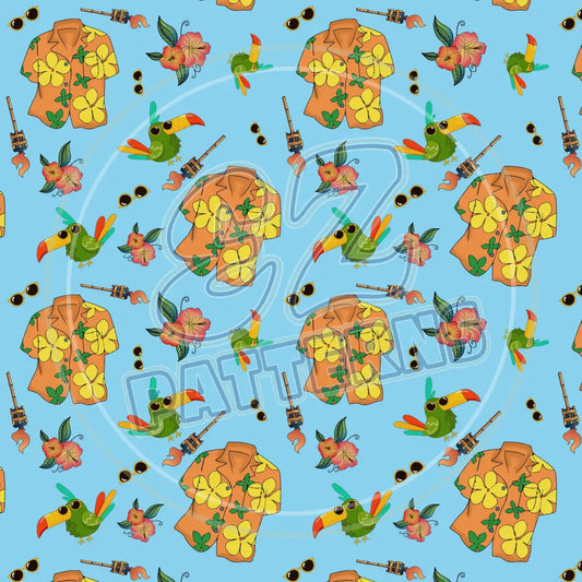 Beach Day 018 Printed Pattern Vinyl