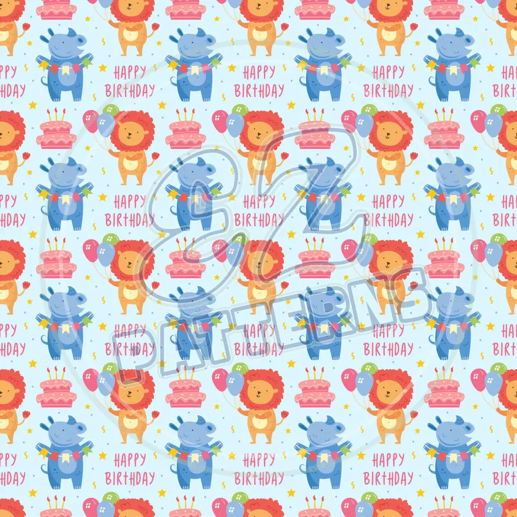 Birthday Kid 006 Printed Pattern Vinyl