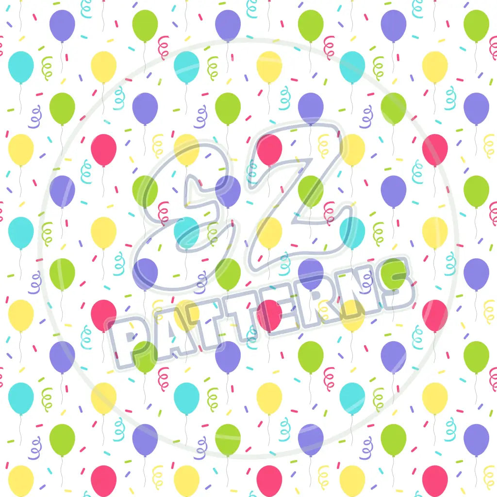 Birthday Wrap 004 Printed Pattern Vinyl