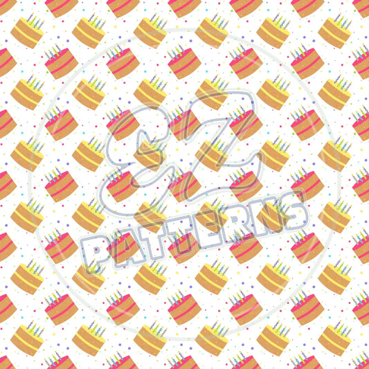 Birthday Wrap 005 Printed Pattern Vinyl