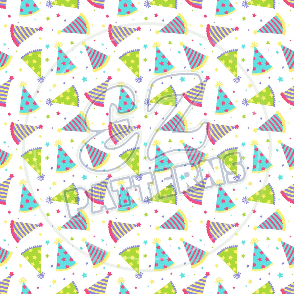 Birthday Wrap 015 Printed Pattern Vinyl