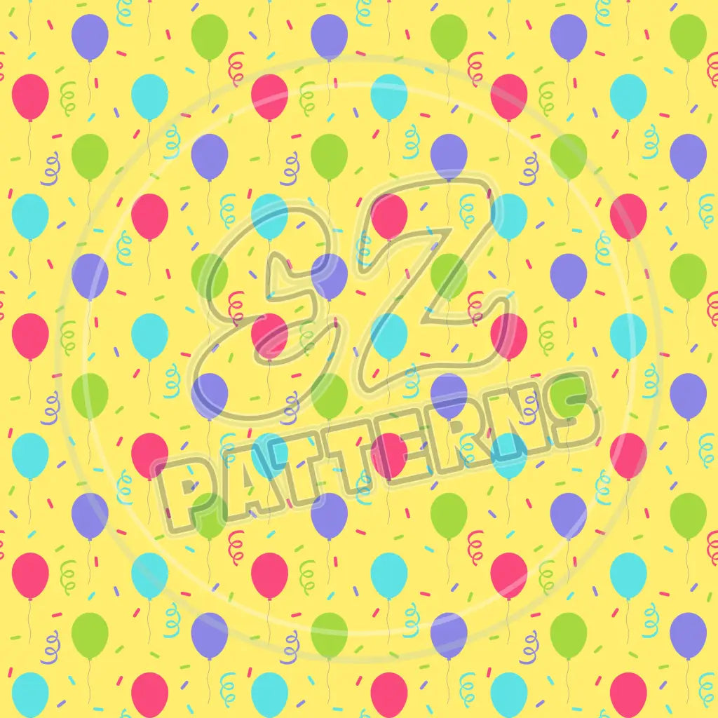 Birthday Wrap 016 Printed Pattern Vinyl