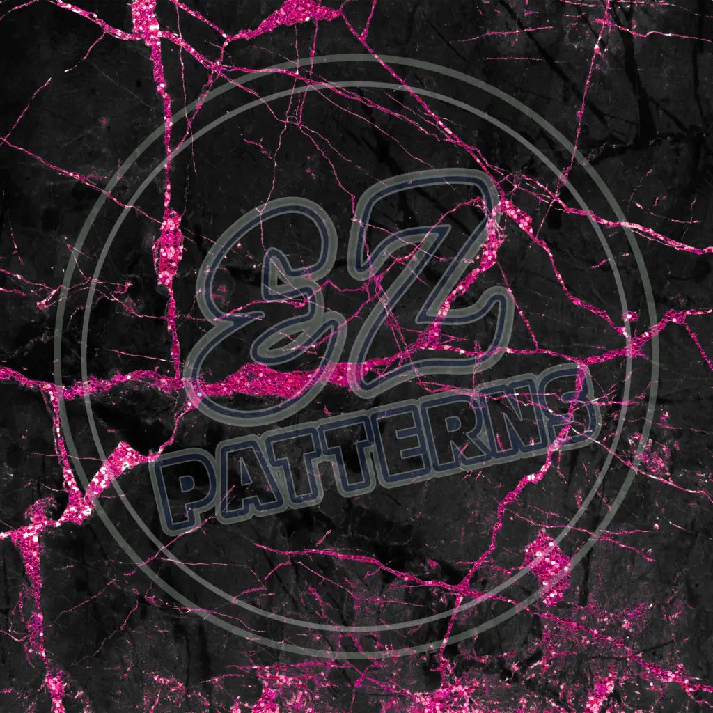 Pink & Black Marble 006 Printed Pattern Vinyl