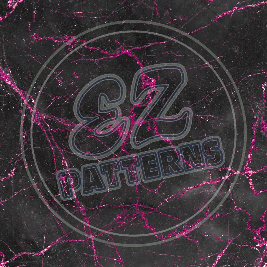 Pink & Black Marble 010 Printed Pattern Vinyl