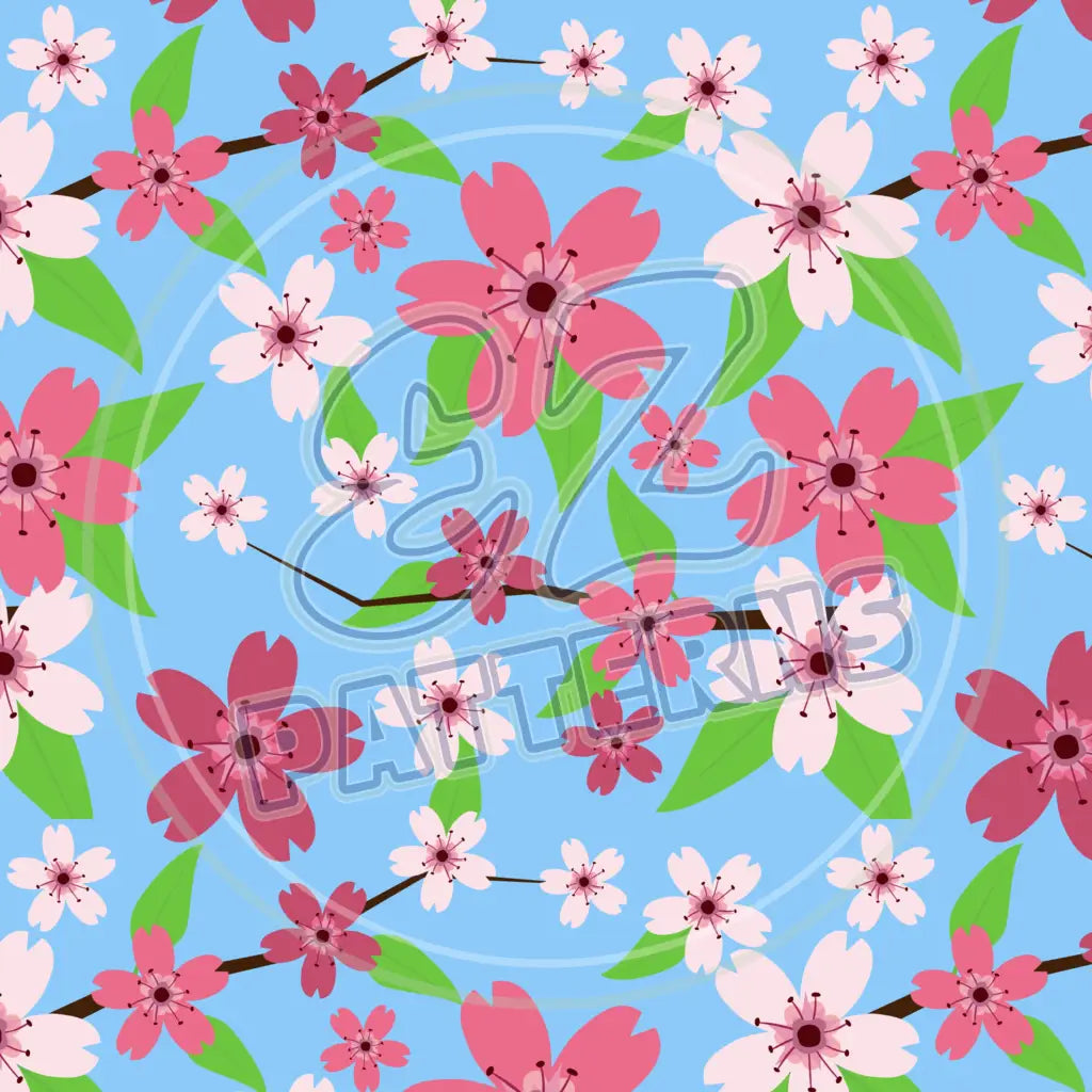 Boho Bloom 003 Printed Pattern Vinyl