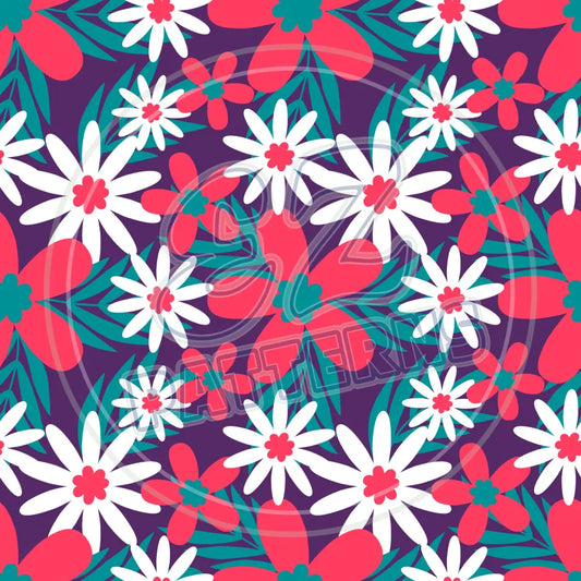 Boho Bloom 004 Printed Pattern Vinyl