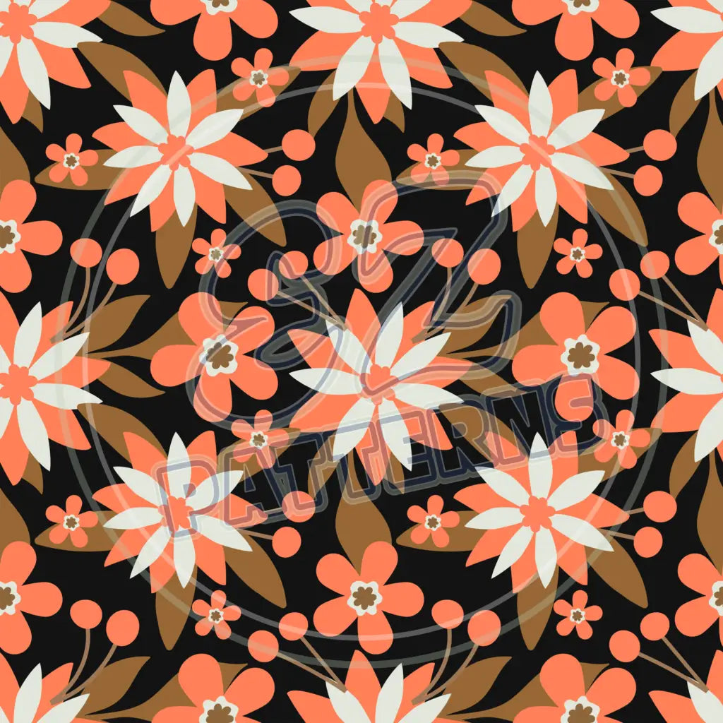 Boho Bloom 006 Printed Pattern Vinyl