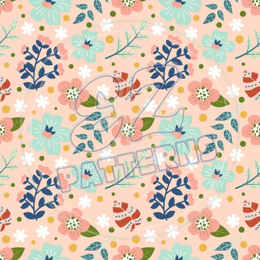 Boho Bloom 015 Printed Pattern Vinyl