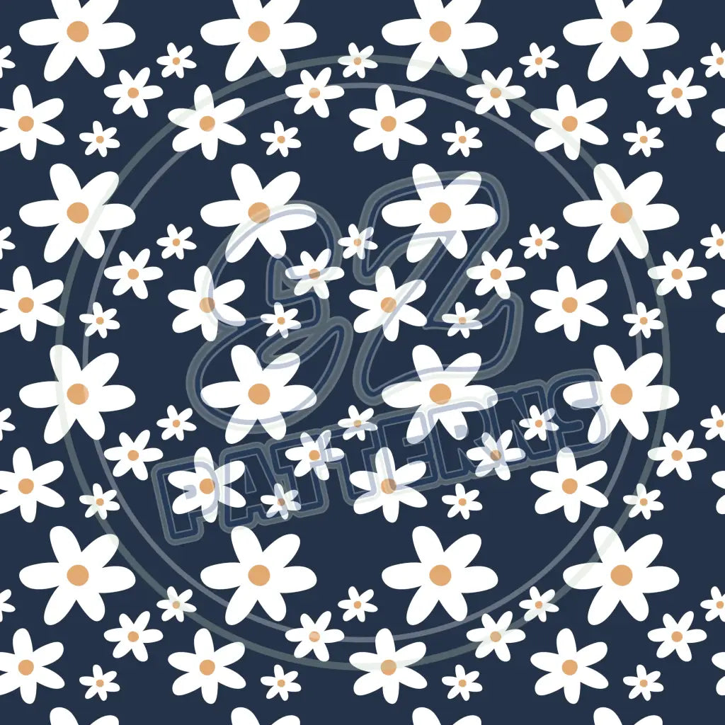 Boho Petals 004 Printed Pattern Vinyl