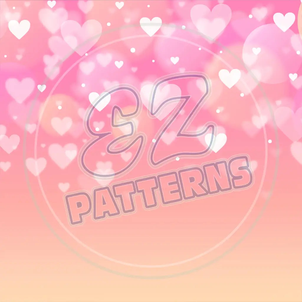 Bokeh Hearts 009 Printed Pattern Vinyl