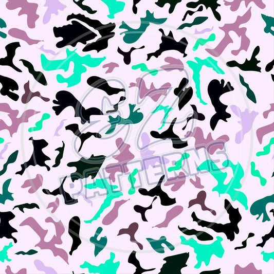 Bright Camo 003 Printed Pattern Vinyl