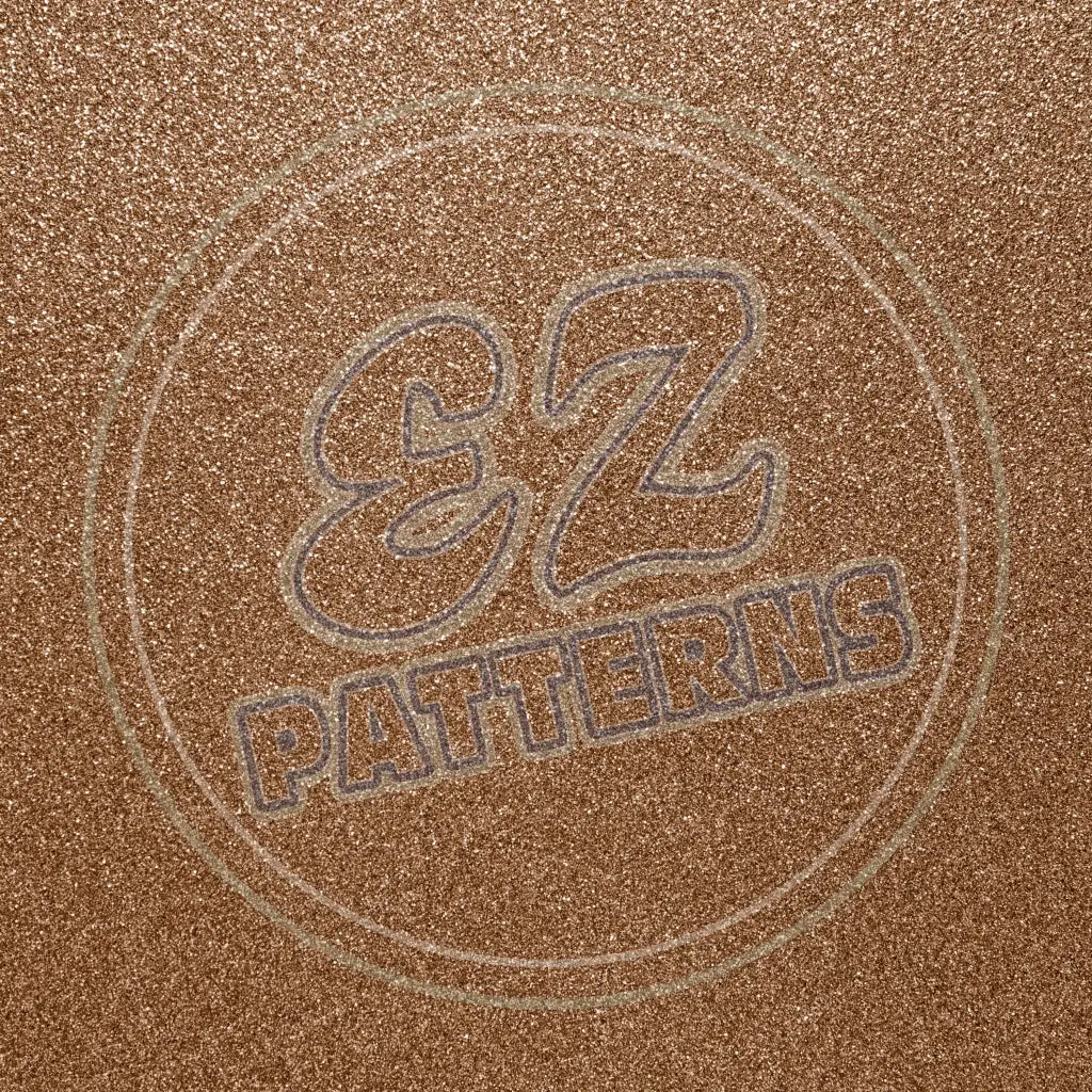 Brown Foil 006 Printed Pattern Vinyl