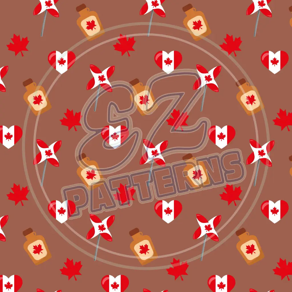 Canada Cuties 008 Printed Pattern Vinyl