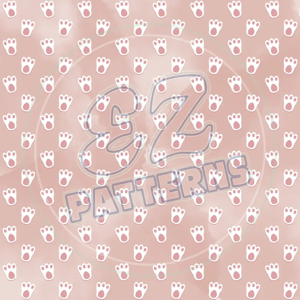 Bunny Paws 001 Printed Pattern Vinyl