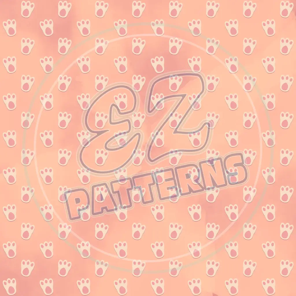 Bunny Paws 004 Printed Pattern Vinyl