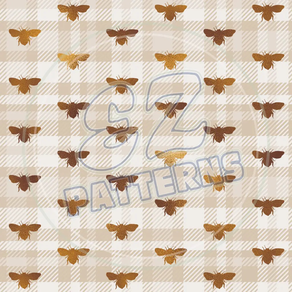 Cinnamon Honey 001 Printed Pattern Vinyl