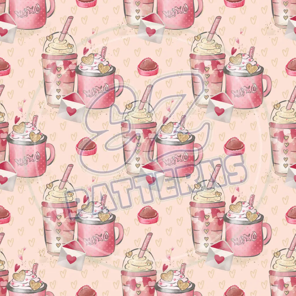 Coffee Lovers 002 Printed Pattern Vinyl