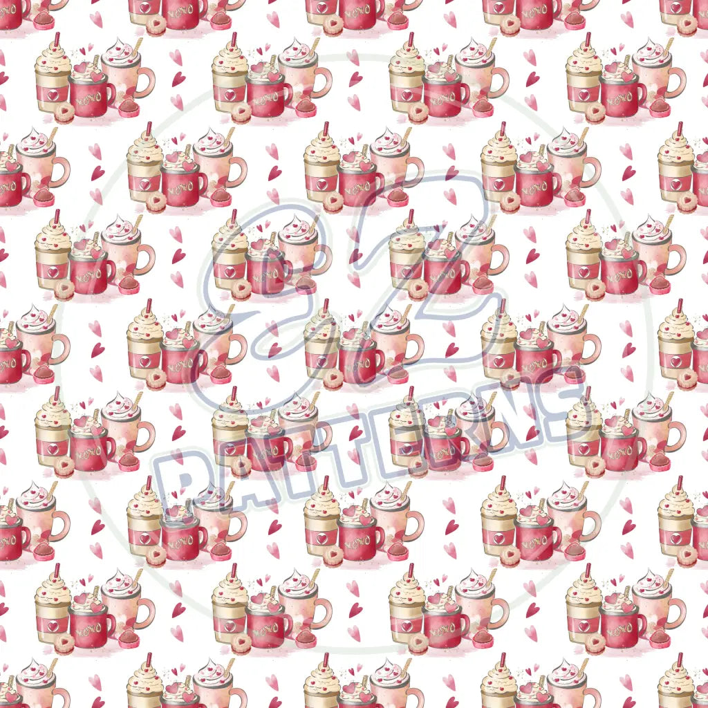 Coffee Lovers 003 Printed Pattern Vinyl