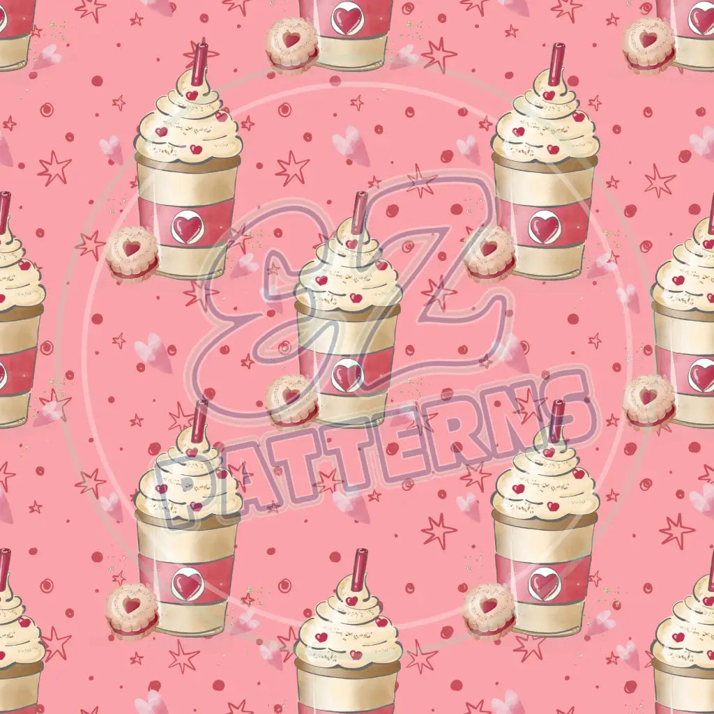 Coffee Lovers 010 Printed Pattern Vinyl