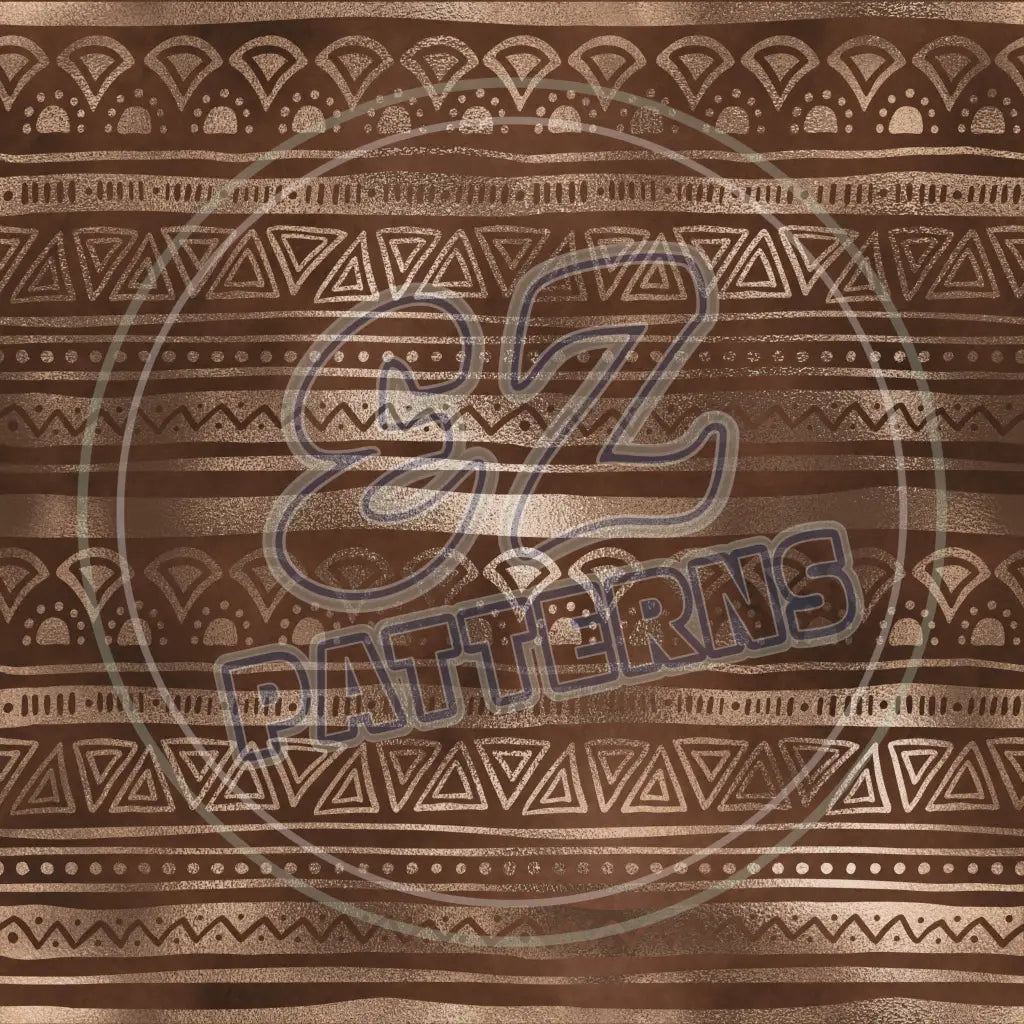 Coffee Sheen 011 Printed Pattern Vinyl