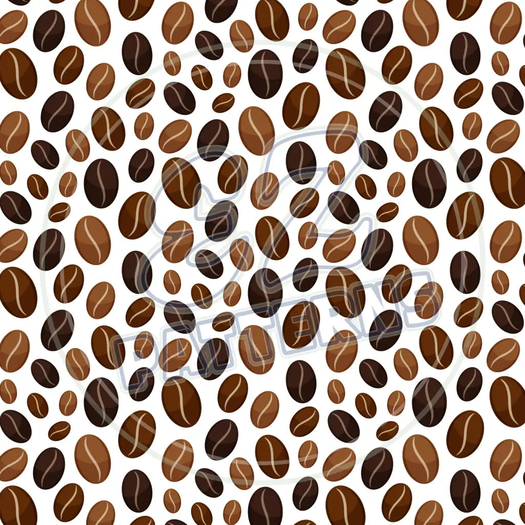 Coffee Shop 001 Printed Pattern Vinyl