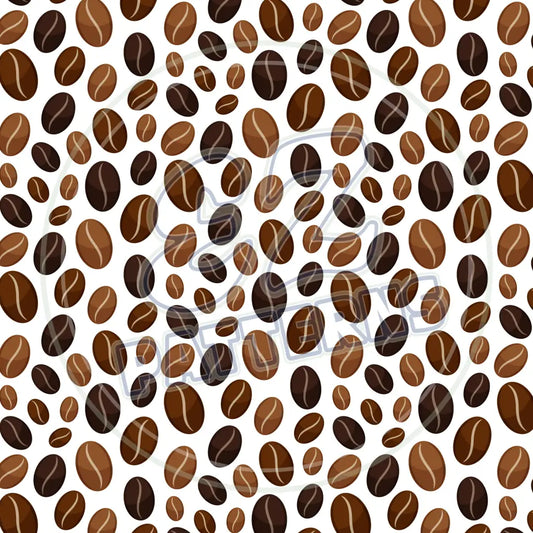 Coffee Shop 001 Printed Pattern Vinyl