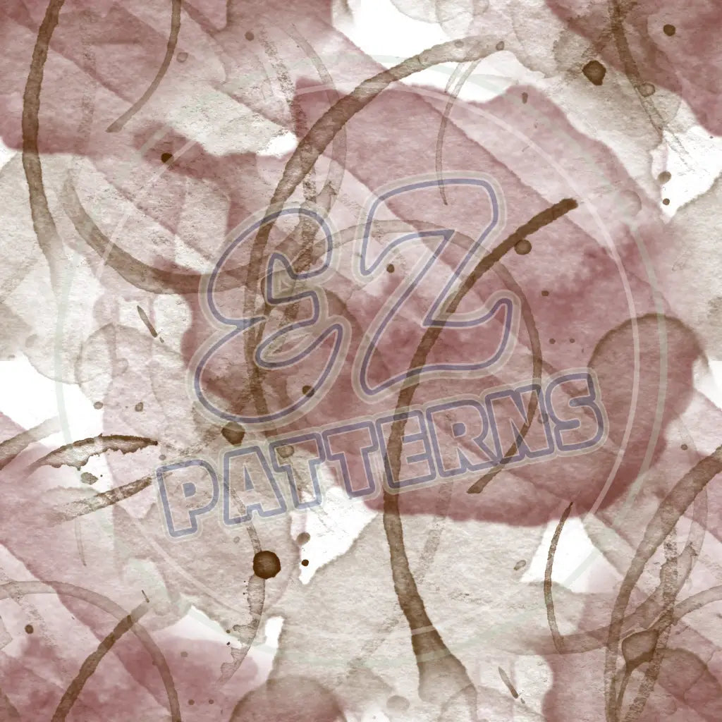 Coffee Stains 009 Printed Pattern Vinyl