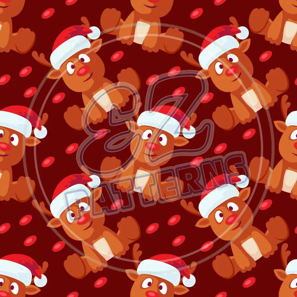 Comedy Christmas 002 Printed Pattern Vinyl