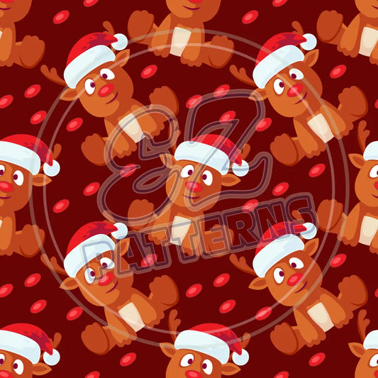 Comedy Christmas 002 Printed Pattern Vinyl