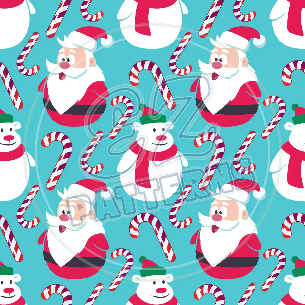 Comedy Christmas 015 Printed Pattern Vinyl