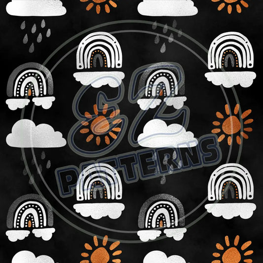 Copper Nursery 001 Printed Pattern Vinyl