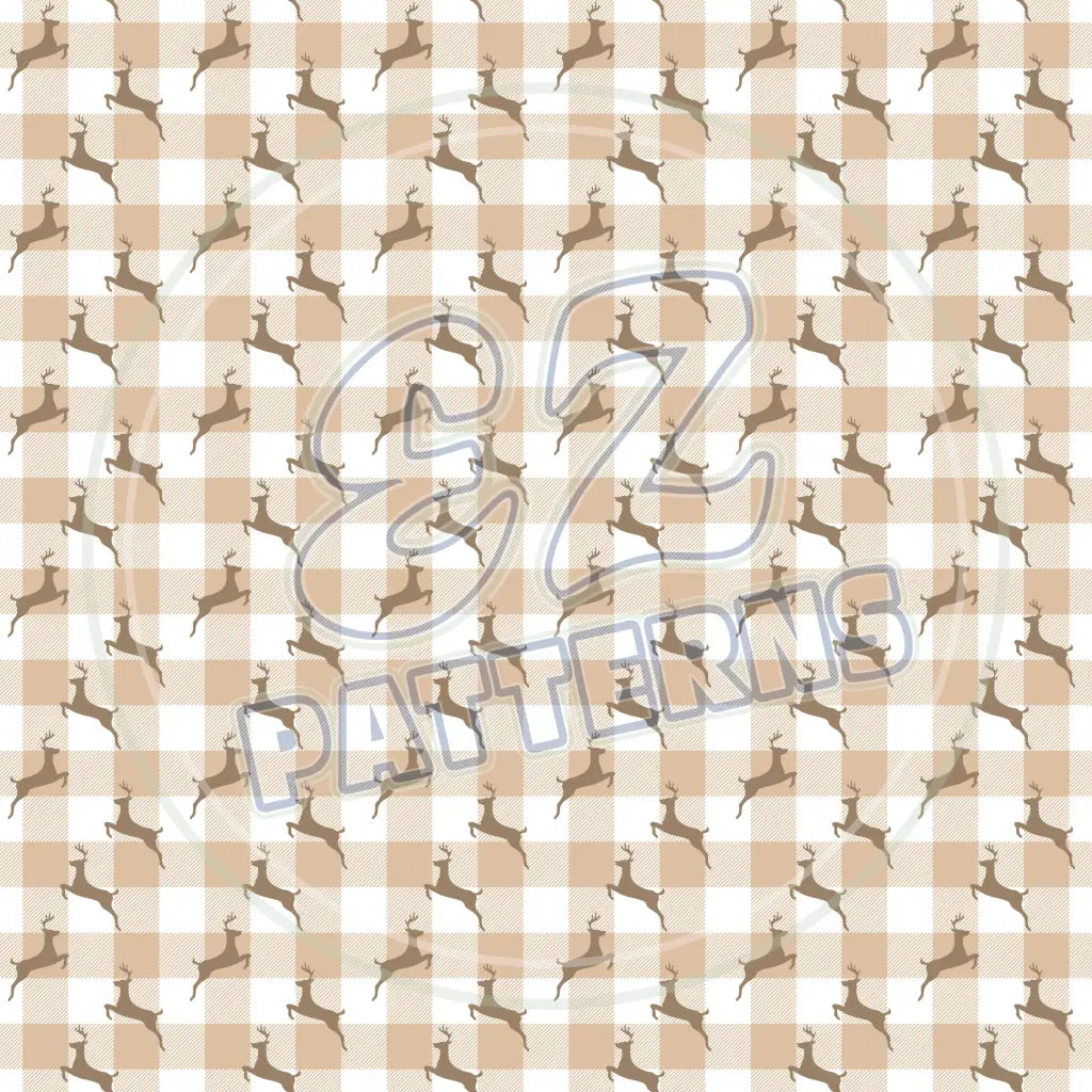 Country Christmas 013 Printed Pattern Vinyl