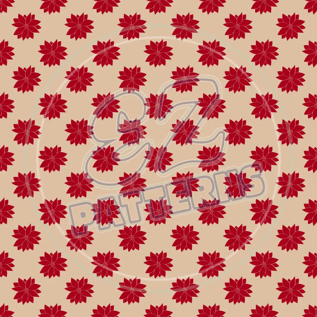 Country Christmas 015 Printed Pattern Vinyl