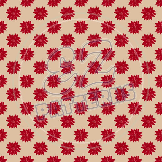 Country Christmas 015 Printed Pattern Vinyl