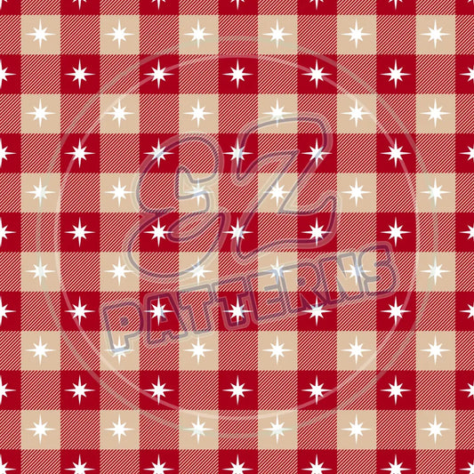 Country Christmas 018 Printed Pattern Vinyl