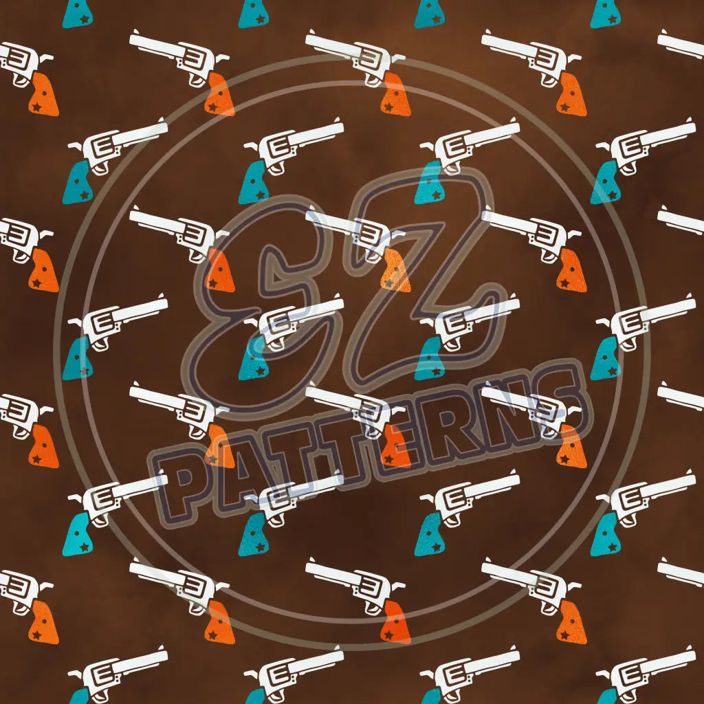 Cowboy 011 Printed Pattern Vinyl