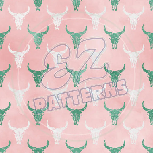 Cowgirl 003 Printed Pattern Vinyl