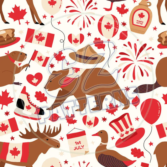 Cozy Canada 001 Printed Pattern Vinyl