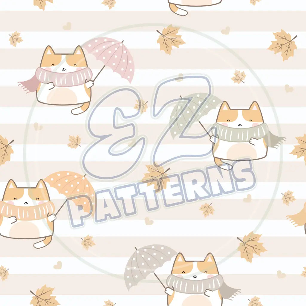 Cozy Kitties 003 Printed Pattern Vinyl