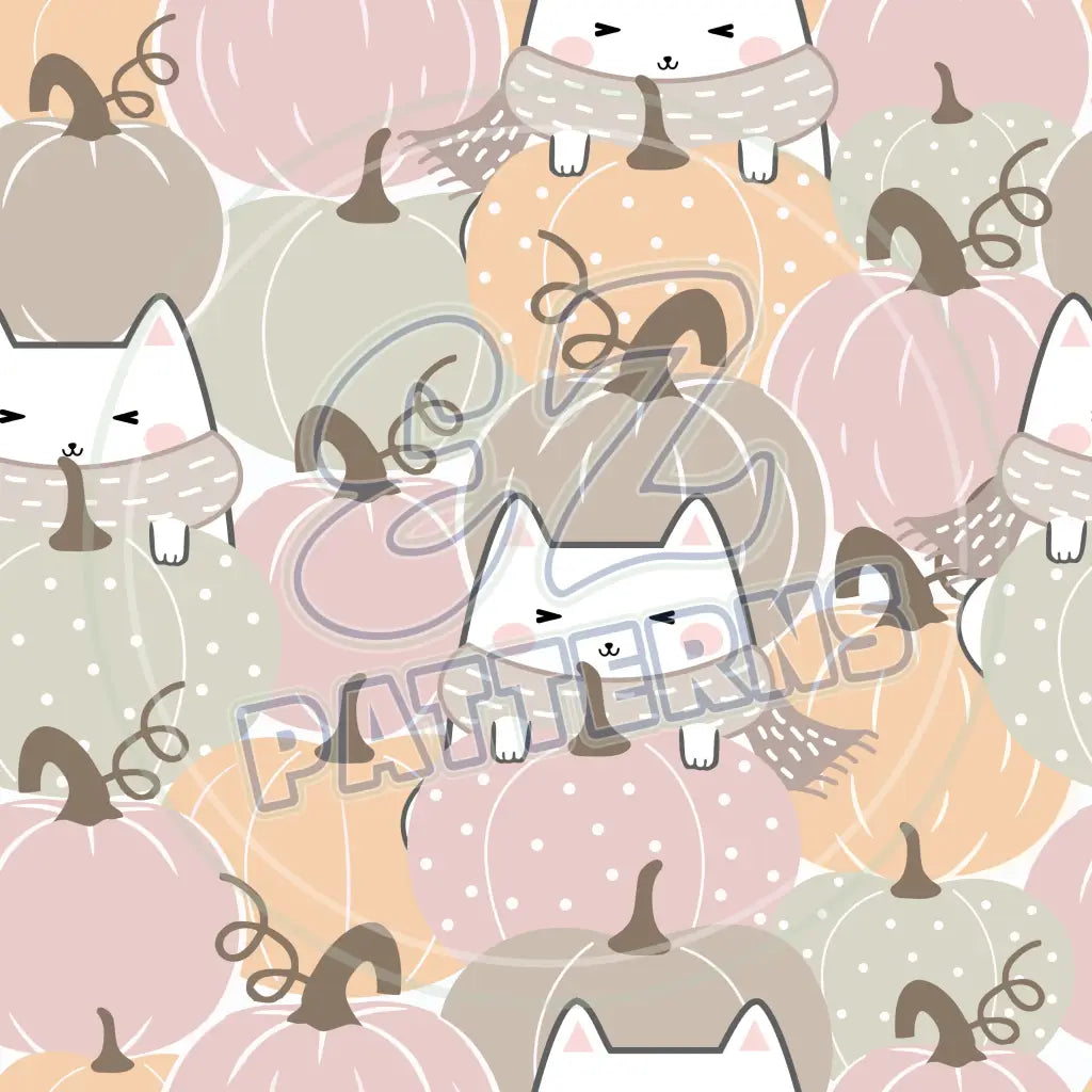 Cozy Kitties 007 Printed Pattern Vinyl