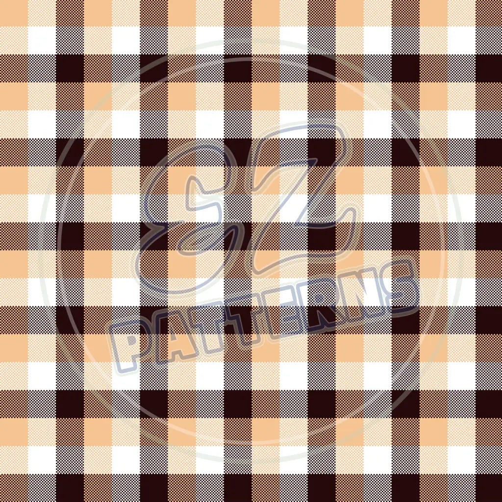 Cozy Plaid 002 - Small Pattern Printed Vinyl