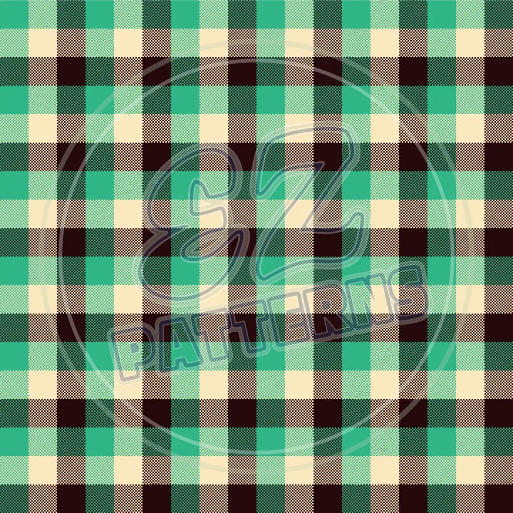 Cozy Plaid 003 - Small Pattern Printed Vinyl